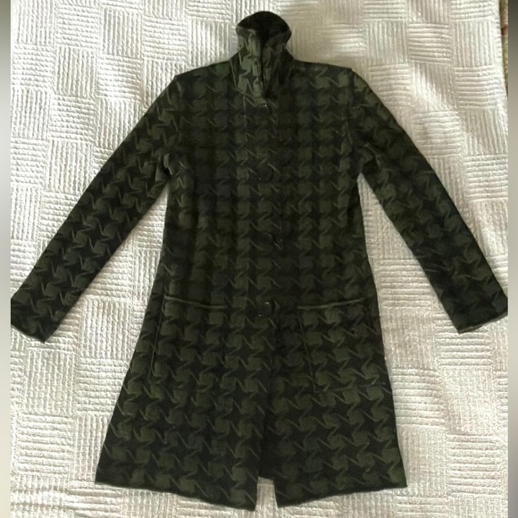 Wool Blend Cardigan Duster Made in Italy 🇮🇹 - Picture 5 of 16